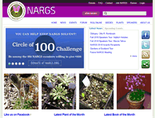 Tablet Screenshot of nargs.org
